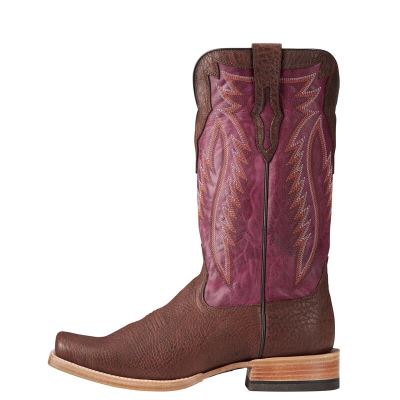 Ariat Relentless Prime Kahverengi / Mor Western Csizma Erkek (30133-386)